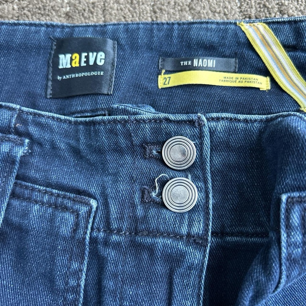 Anthropologie Maeve Dark Blue Women’s Jeans